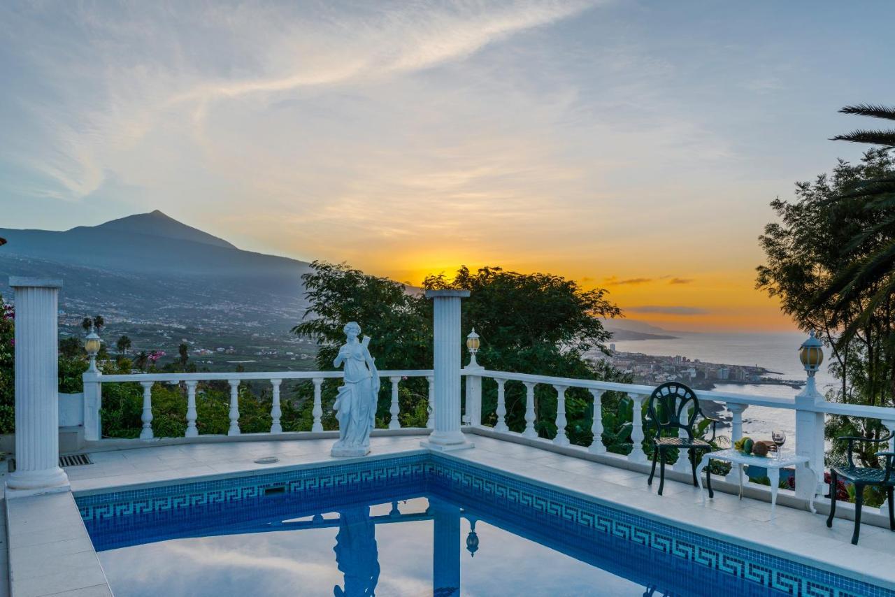 Relaxing Villa Heated Pool Luxurious Views Massage Santa Úrsula Exterior foto